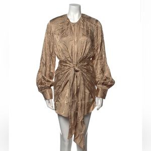 Significant other crew neck wrap dress size medium NWT